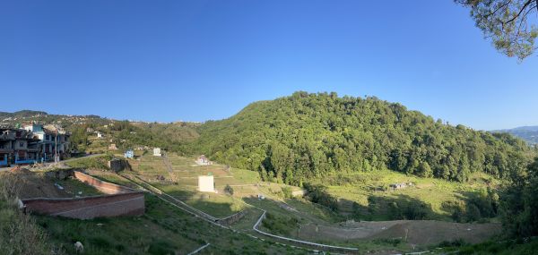 Commercial land on sale touched by Manjhushree road